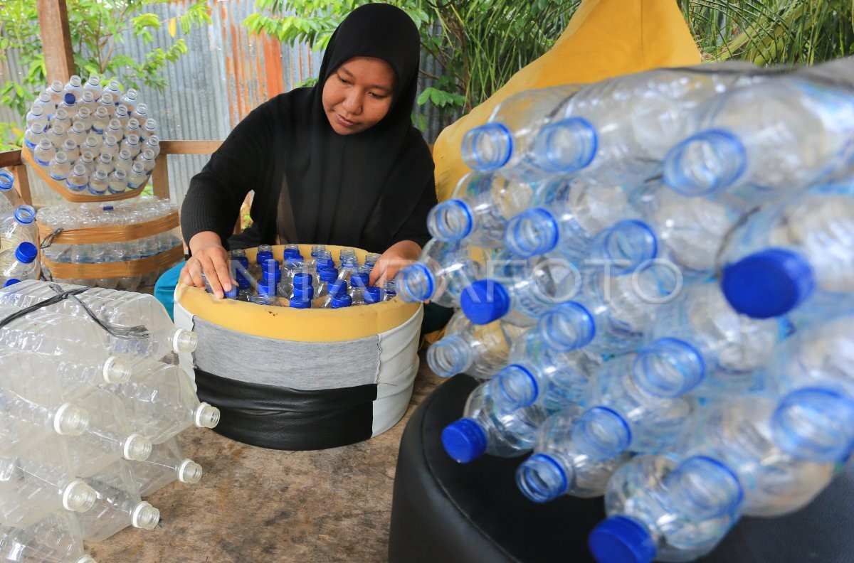 cara memanfaatkan sampah plastik
