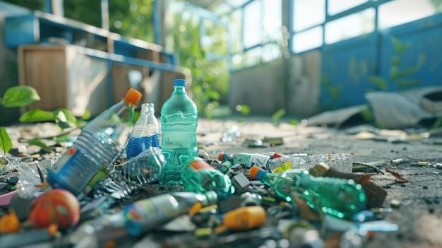 dampak sampah botol plastik