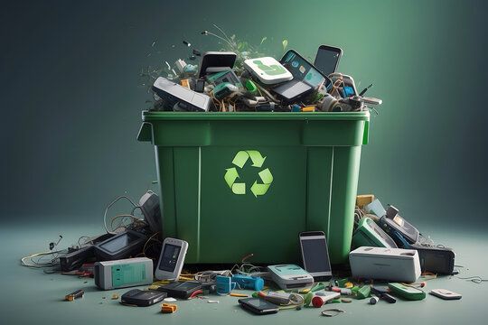 contoh sampah elektronik