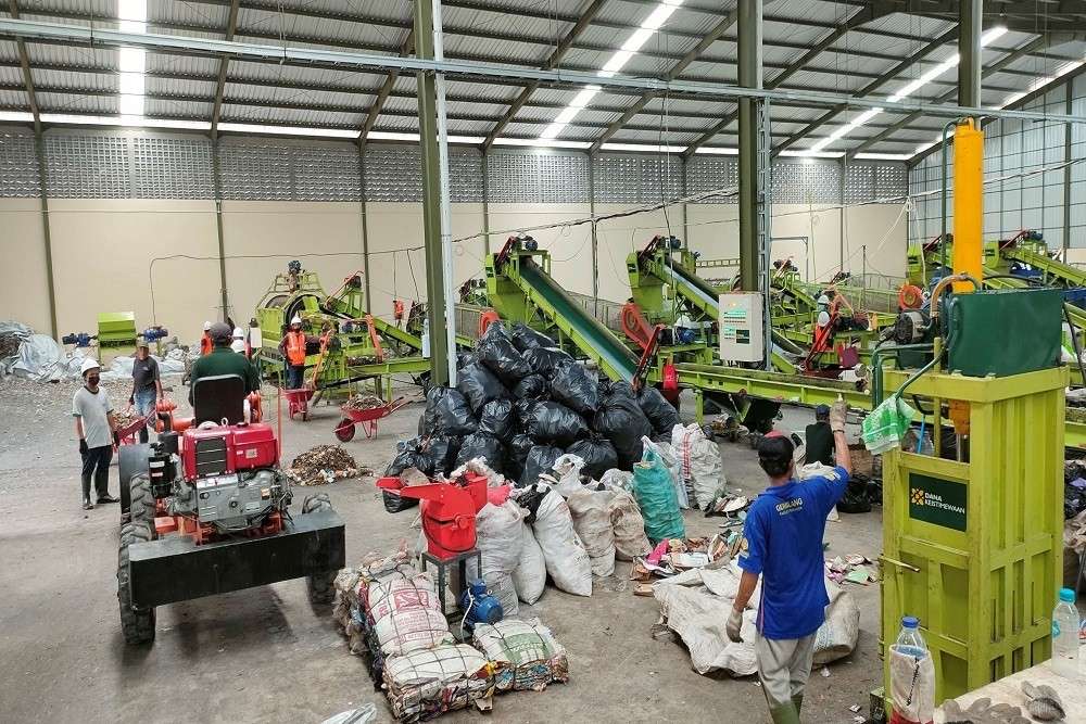 proses pengolahan sampah plastik