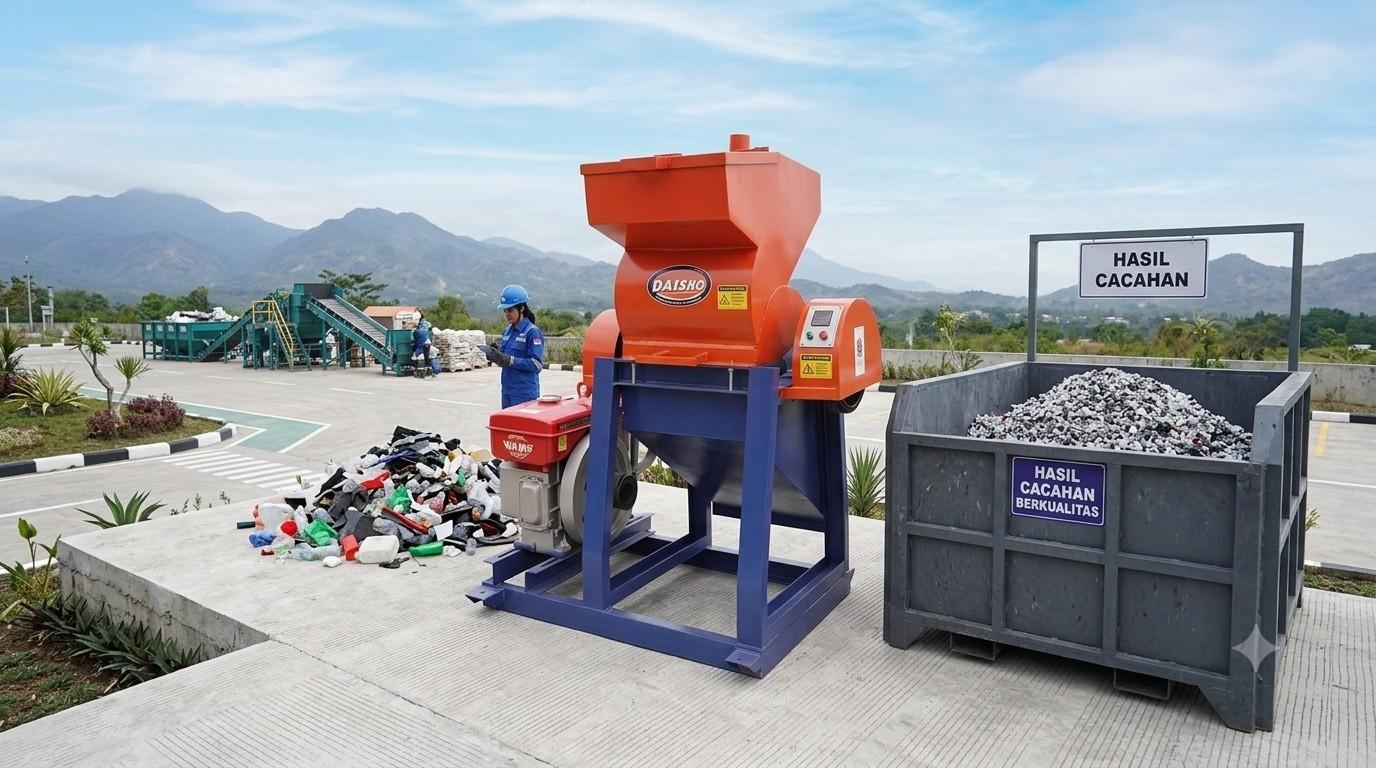 proses pengolahan sampah plastik