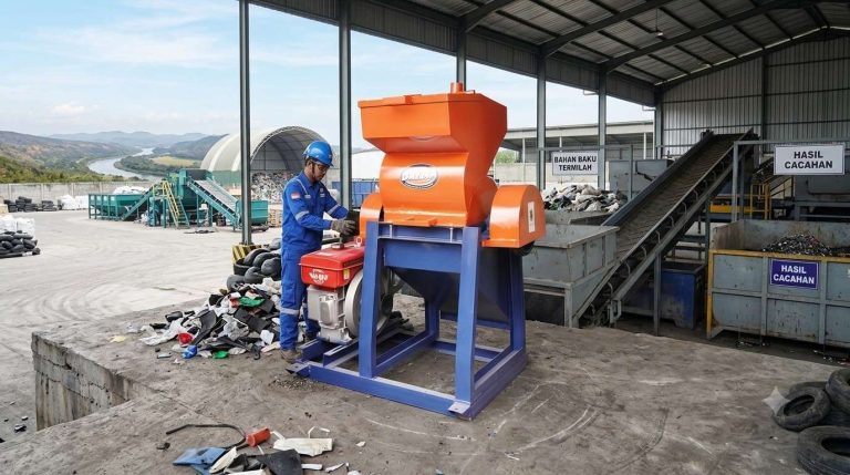 perbedaan mesin pencacah dan penghancur plastik